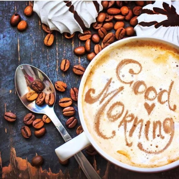 Morgen kaffe