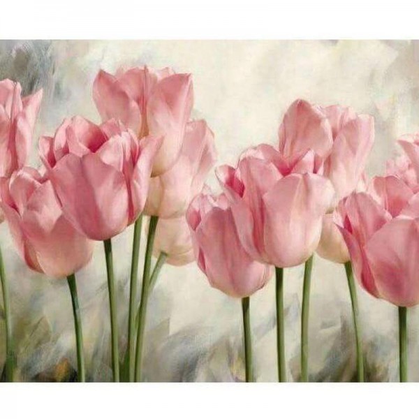 Lyserøde tulipaner