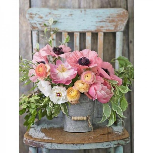 Lyserøde blomster